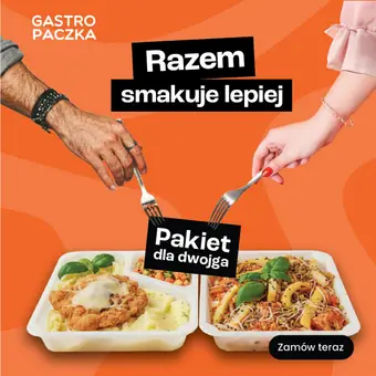 Przykładowa reklama cateringu (Facebook/Instagram)