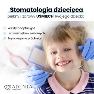 Przykładowa reklama gabinetu stomatologicznego (Facebook/Instagram)